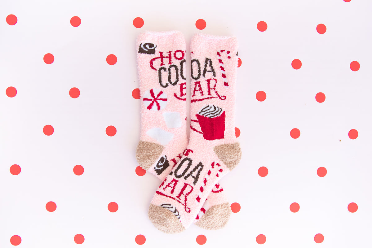 Soft &amp; Cozy Hot Cocoa Bar Socks