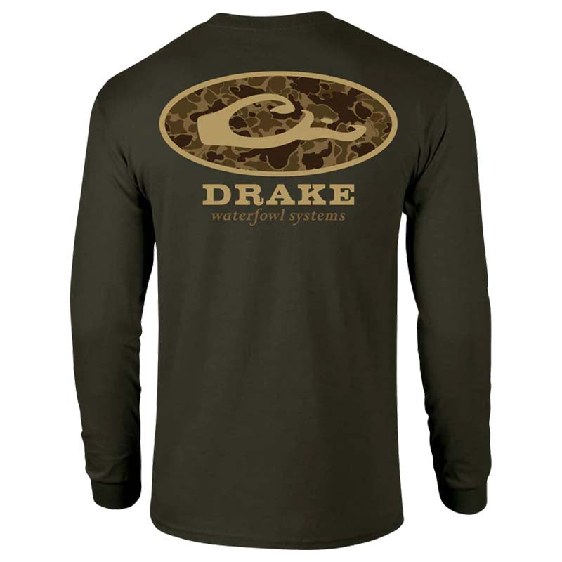 Old School Oval Long Sleeve T-Shirt