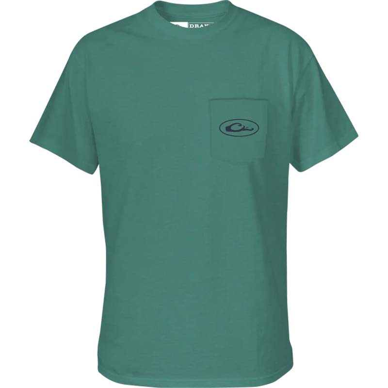 Front shot of Drake Waterfowl Wood Duck Short Sleeve T-Shirt