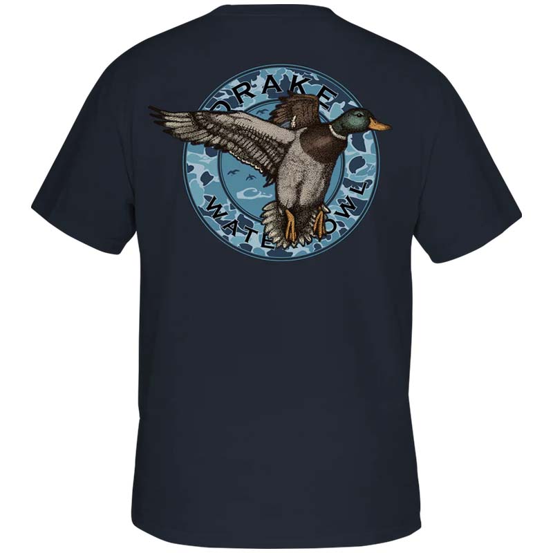 Drake Waterfowl Circle Mallard Short Sleeve T-Shirt