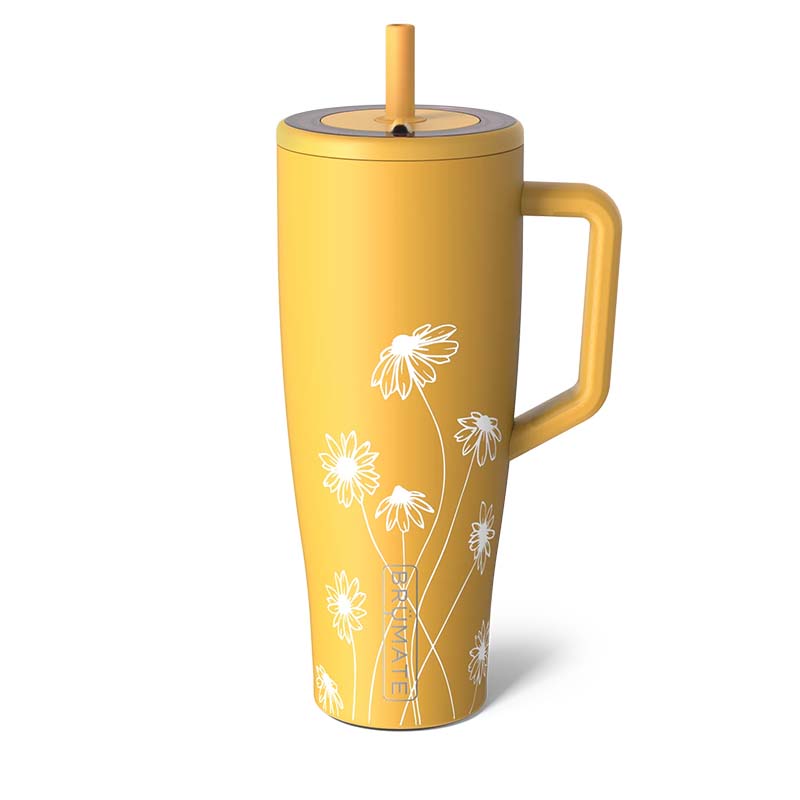 40oz Era Handled Tumbler in SunDaisy