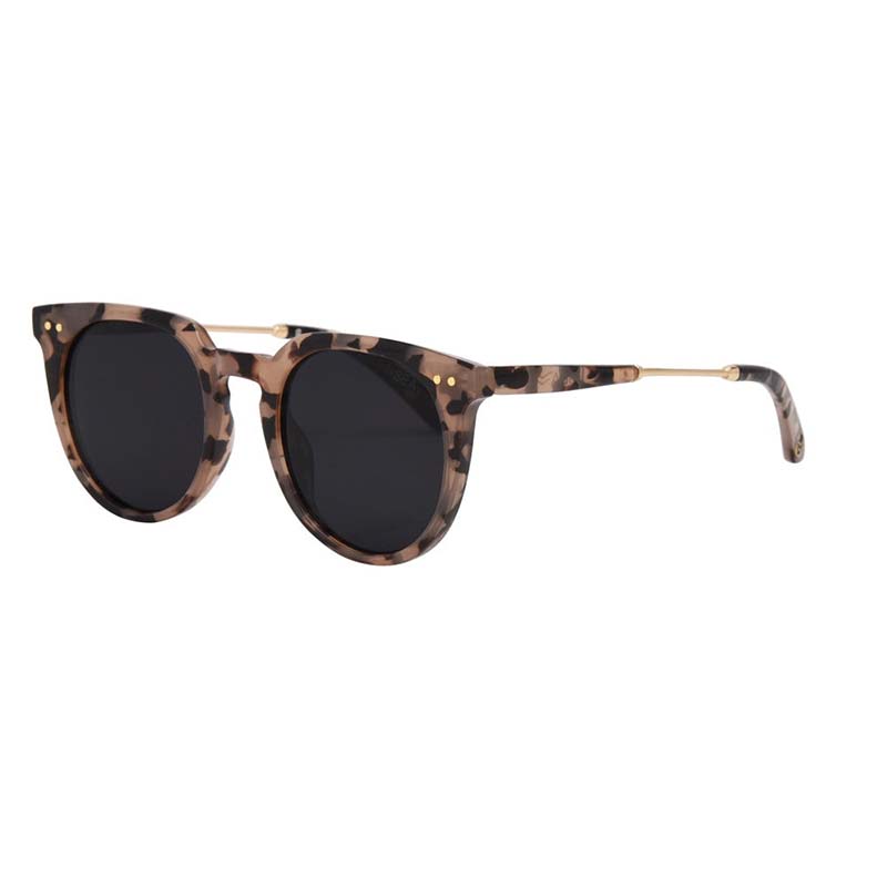 Ella Sunglasses in Blonde Tortoise and Smoke