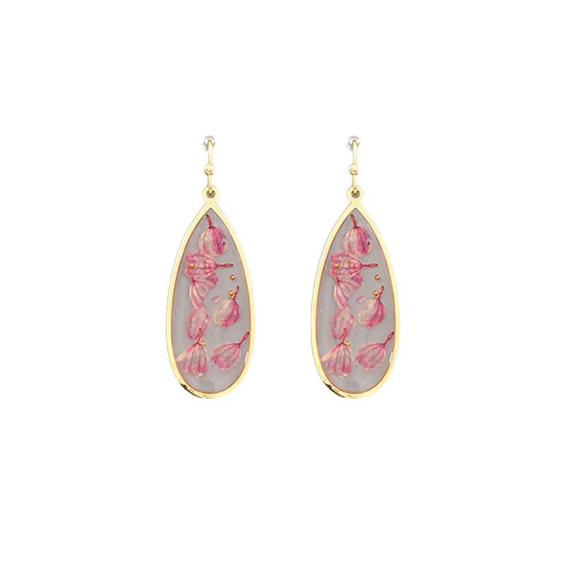 Teardrop Resin Earrings