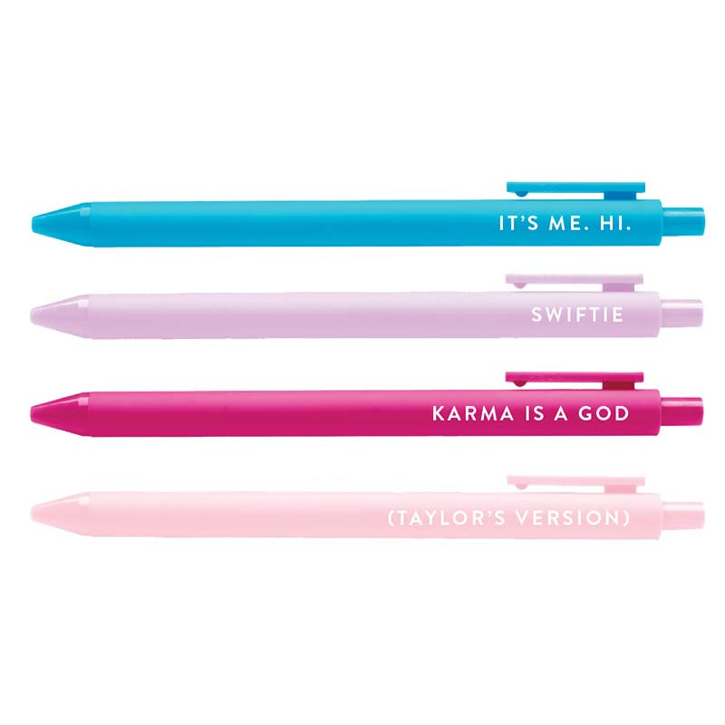 Swiftie Era 4 Pack Pen Set