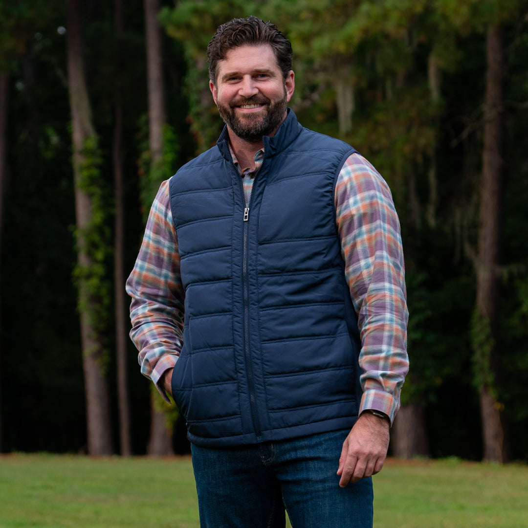 Foredeck Vest in Navy