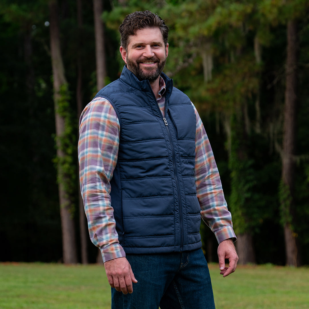 Foredeck Vest in Navy