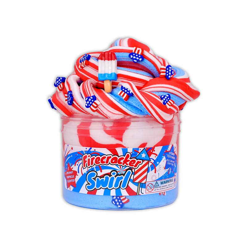 Firecracker Swirl Slime