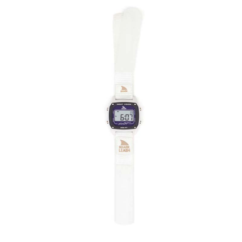 Shark Classic Leash Watch in White Dolphin