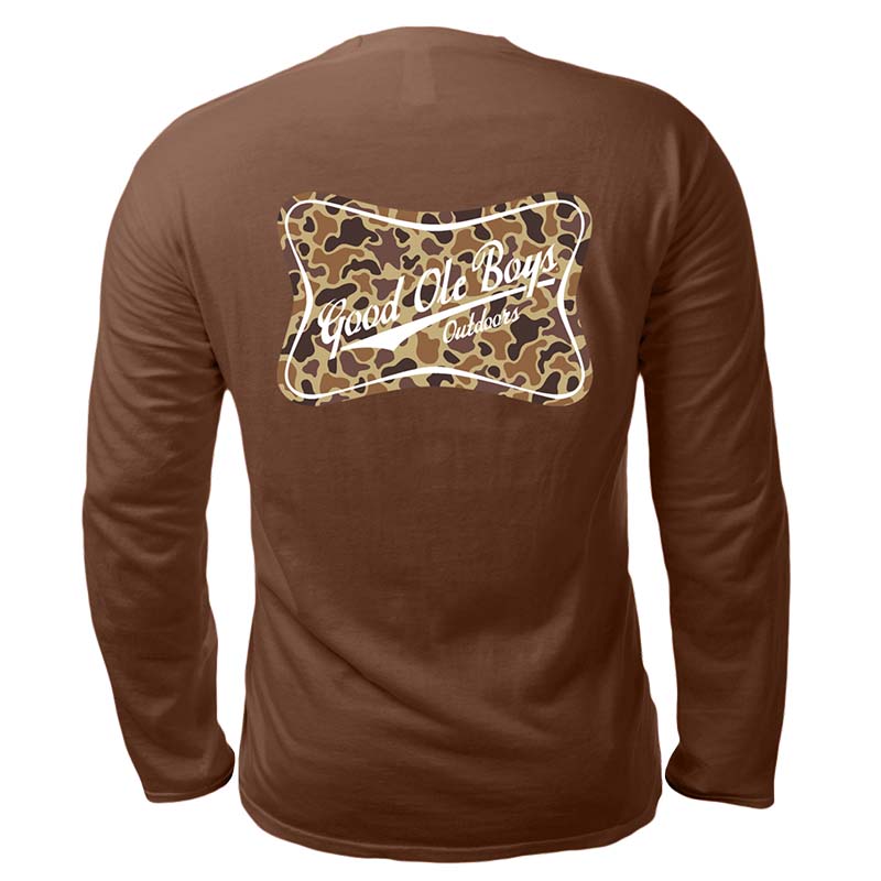 Camo Rectangle Long Sleeve T-Shirt