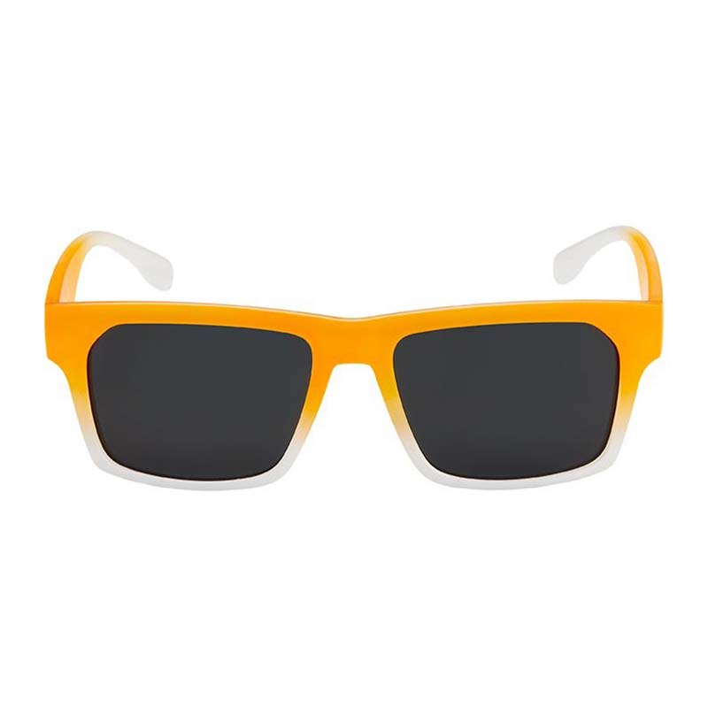 Front view of Blue Gem Sunglasses Orange and White University of Tennessee Sunglasses