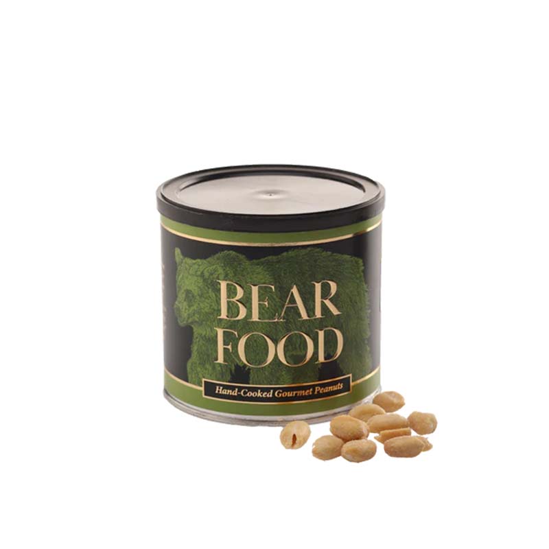 bear food dill pickle peanuts