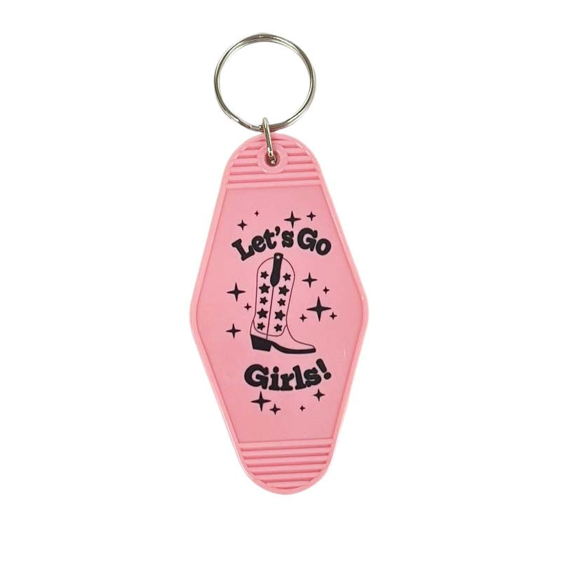 Let&#39;s Go Girls Keychain