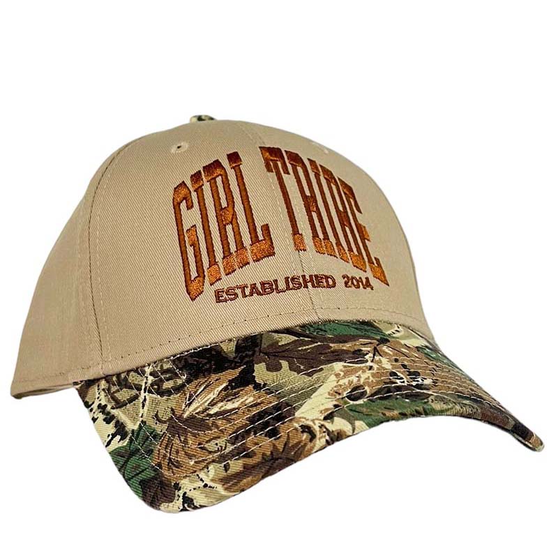 Girl Tribe Arch Camo Hat