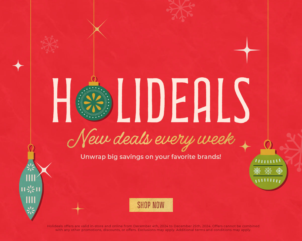 holideals new deals every week unwrap big savings on your favorite brands shop now