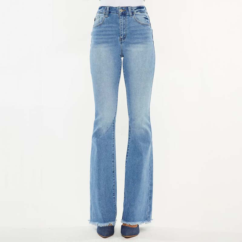 The Lea High Rise Flare Jeans