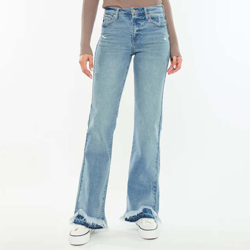 The Kristy High Rise Flare Jeans