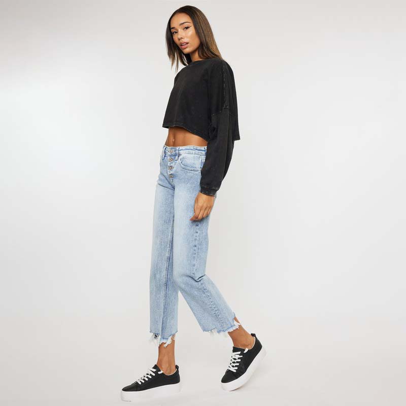 The Thelma High Rise Straight Jeans