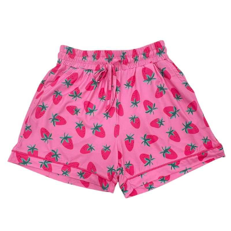 Strawberry Pajama Shorts