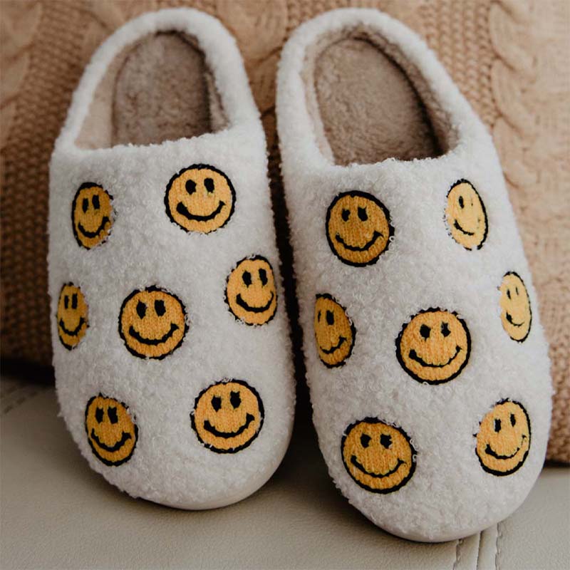 All Over Smileys Slippers