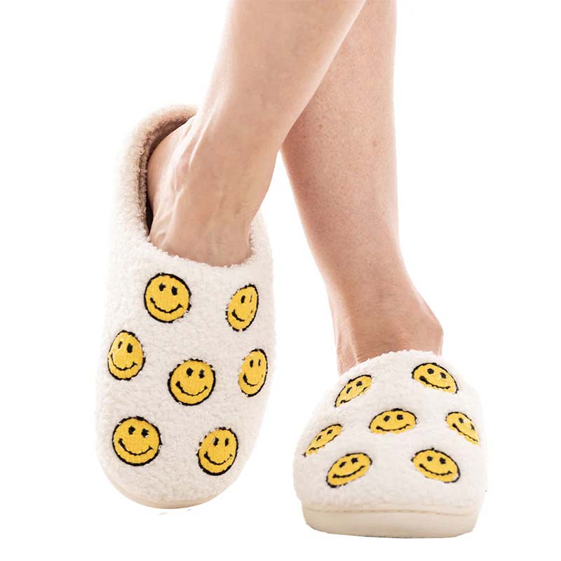 All Over Smileys Slippers