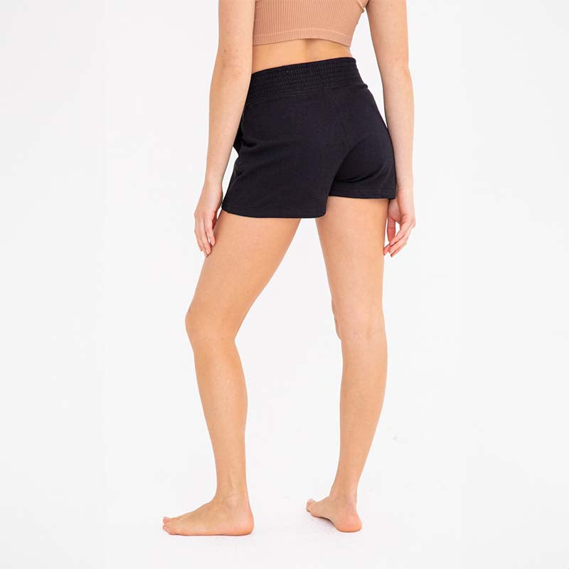 V Waist Pocket Sweat Shorts