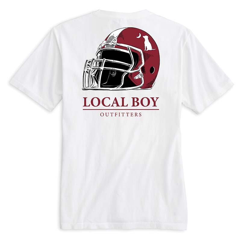 Garnet Gameday Helmet Short Sleeve T-Shirt