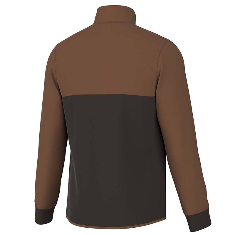 Fielder Quarter Zip Pullover in Clay