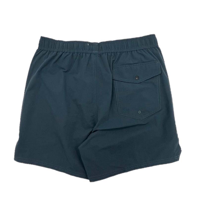 Navy 6 Inch Swim Trunks