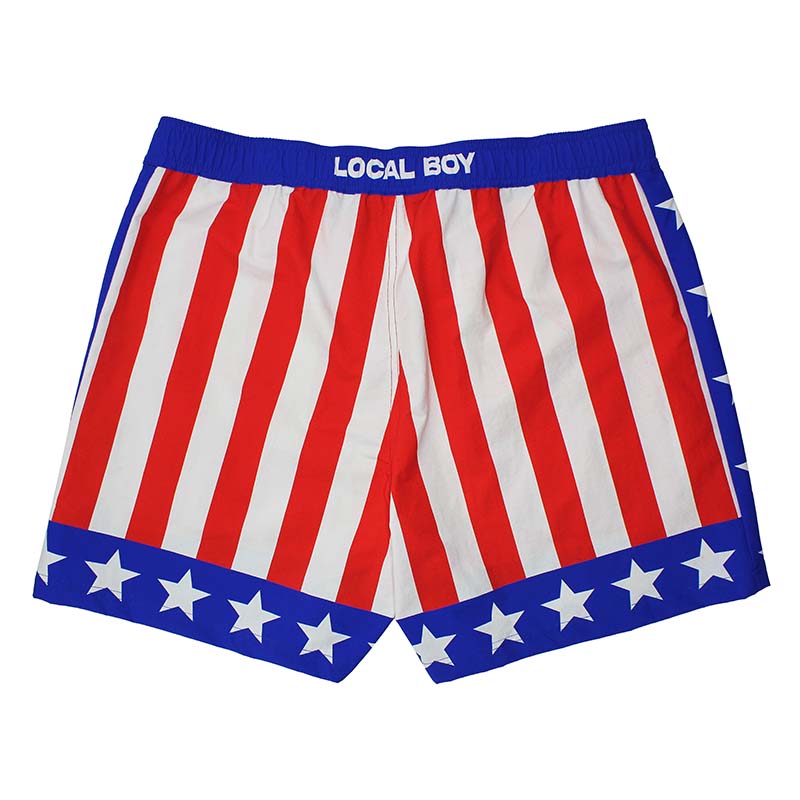 USA 6 Inch Swim Trunks