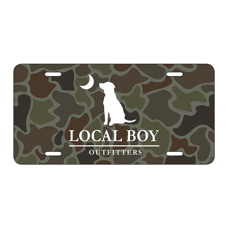 LBO Logo License Plate