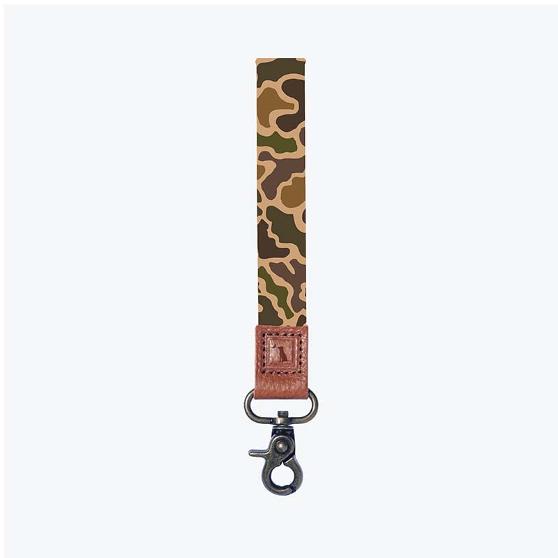 Old School Camo Wrist Lanyard