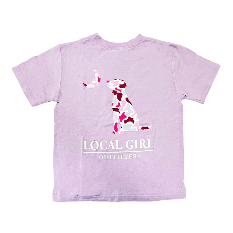 Local Girl Youth Dog Moon Short Sleeve T-Shirt