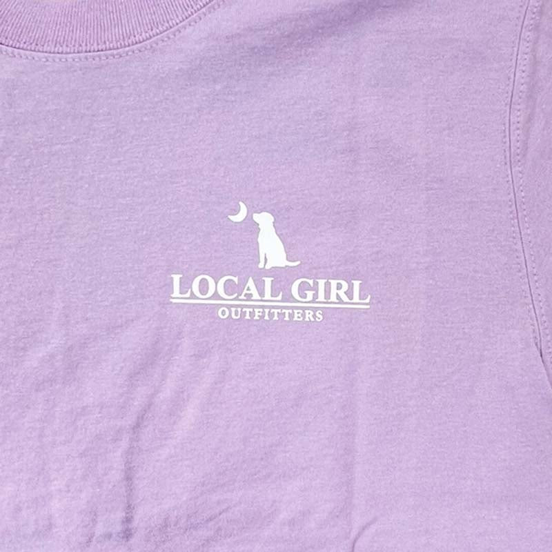 Local Girl Youth Dog Moon Short Sleeve T-Shirt