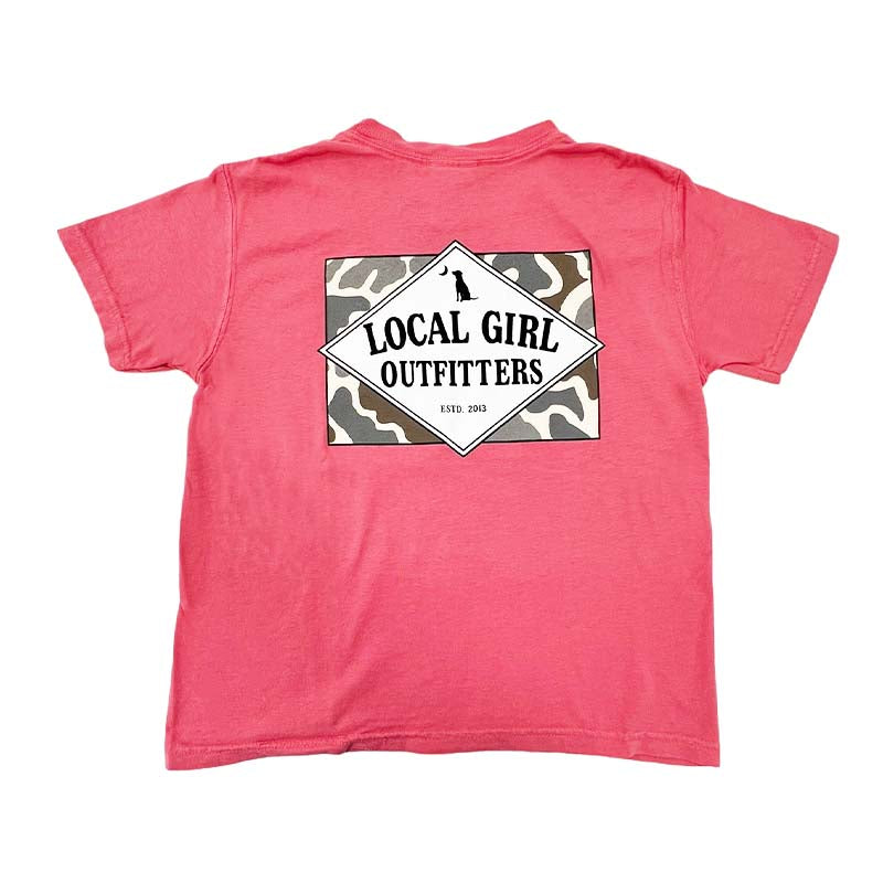 Local Girl Youth Founders Flag Short Sleeve T-Shirt