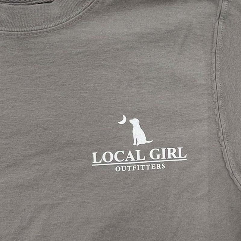 Local Girl South Carolina Short Sleeve T-Shirt in Grey