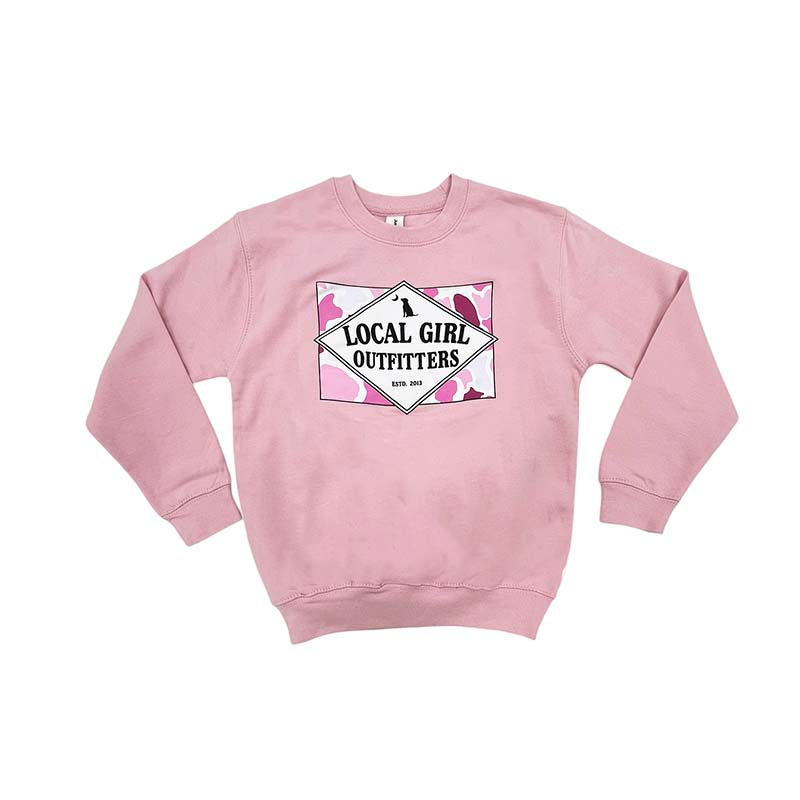 Local Girl Youth Founder&#39;s Crewneck Sweatshirt