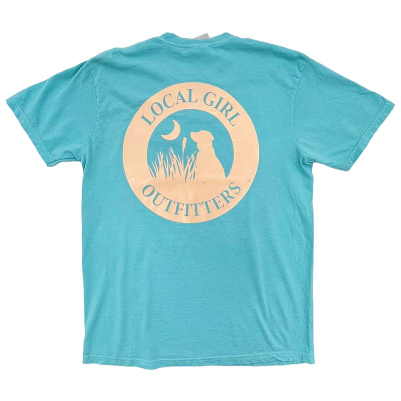 Local Girl Original Logo Short Sleeve T-Shirt in Chalky Mint