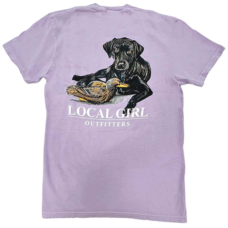 Local Girl Decoy &amp; Black Lab Short Sleeve T-Shirt