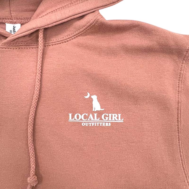 Local Girl Localflage Dog Moon Hoodie