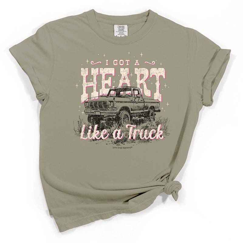 Heart Like A Truck Short Sleeve T-Shirt