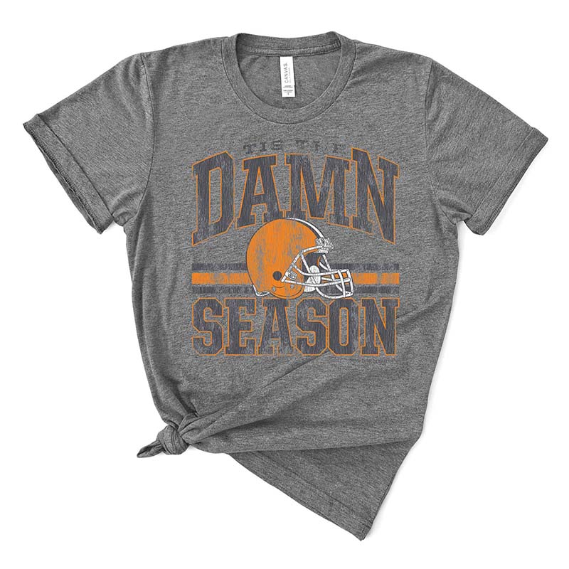 Tis The Season Short Sleeve T-Shirt in Orange