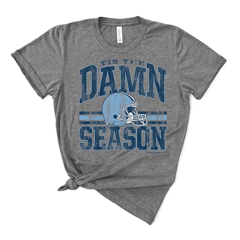 Tis The Season Short Sleeve T-Shirt in Light Blue