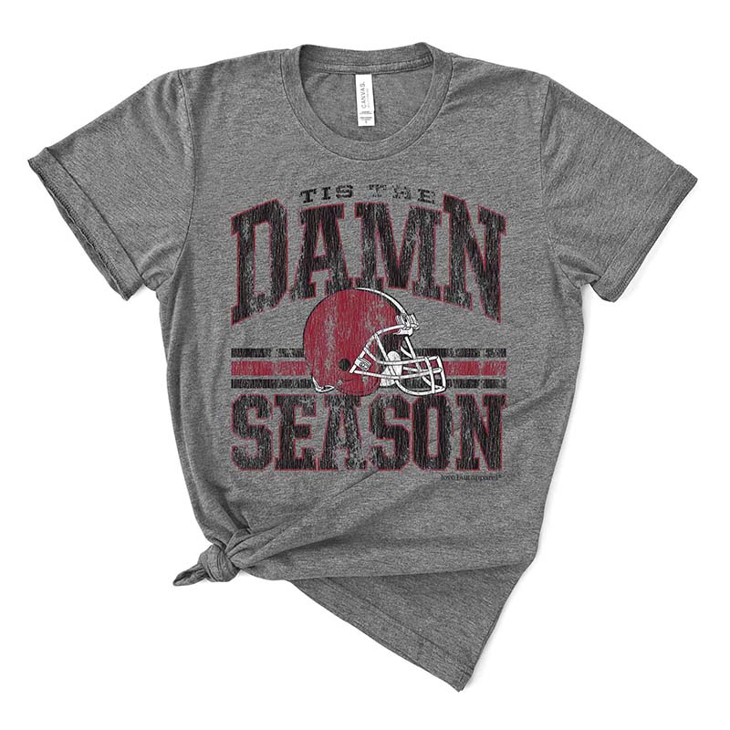 Tis The Season Short Sleeve T-Shirt in Garnet