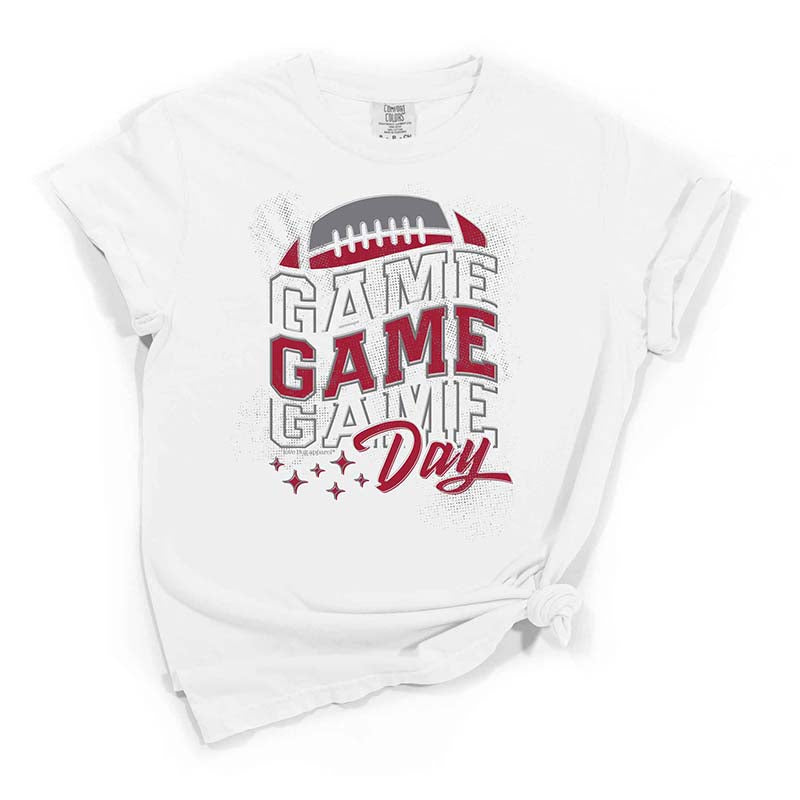 Gameday Short Sleeve T-Shirt in Crimson