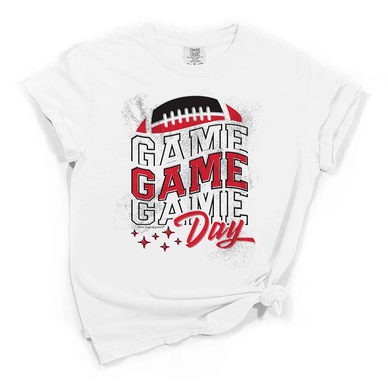 Gameday Short Sleeve T-Shirt in Red