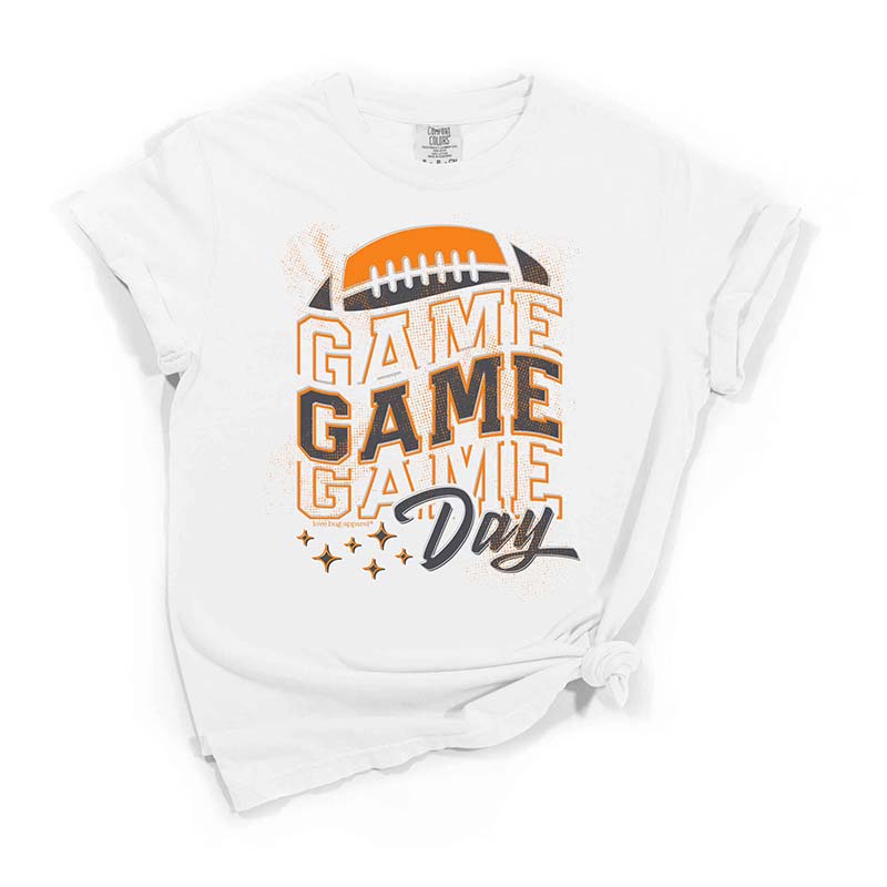 Gameday Short Sleeve T-Shirt in Orange