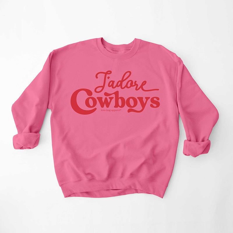 J&#39;Adore Cowboys Crewneck Sweatshirt