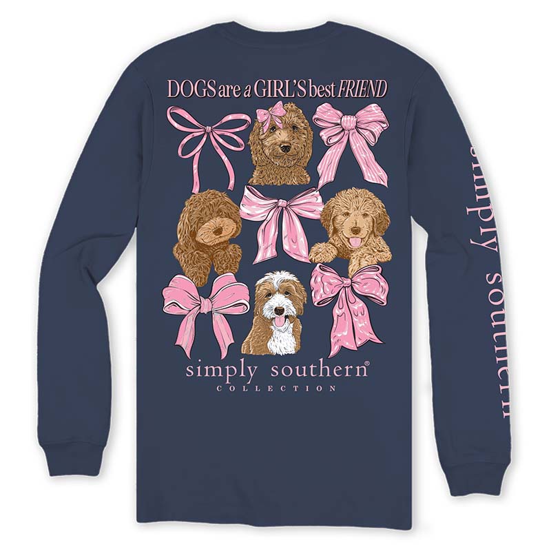 Dogs Are Girls Best Friend Long Sleeve T-Shirt