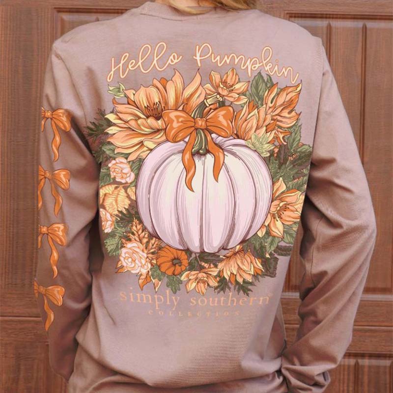 Hello Pumpkin Long Sleeve T-Shirt