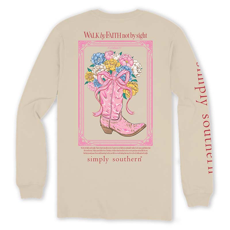 Walk By Faith Long Sleeve T-Shirt